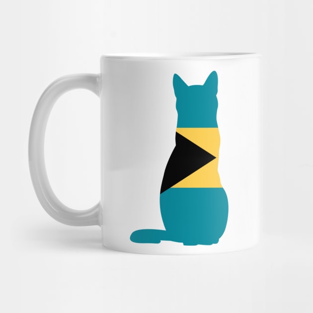 Bahamas Cat Flag by Wickedcartoons